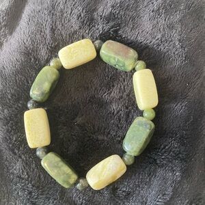 CONNEMARA Marble Celtic stretch bracelet